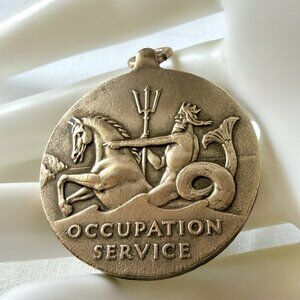 Antique US Navy Occupation Service Medal